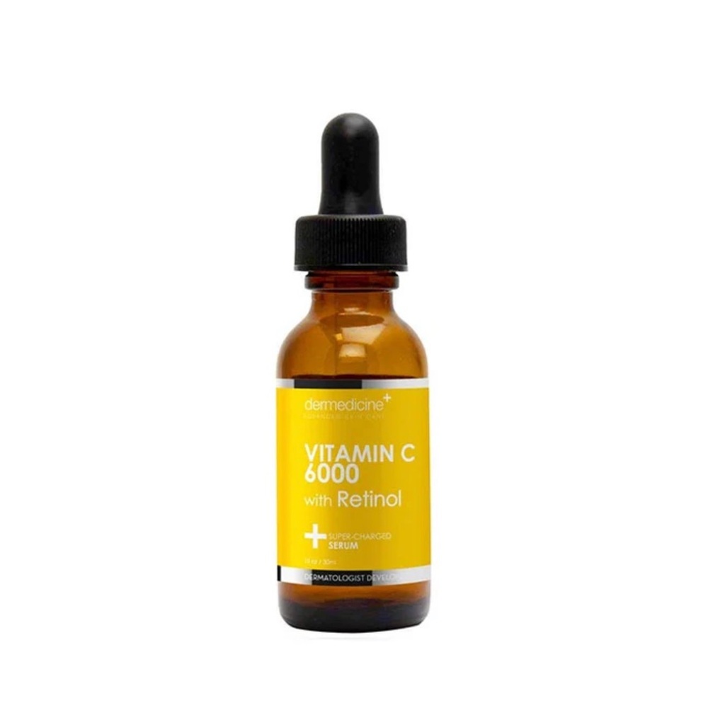 New Sealed Vitamin C 6000 Serum with Retinol + Super Charged Serum